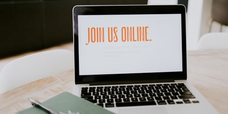 join us online