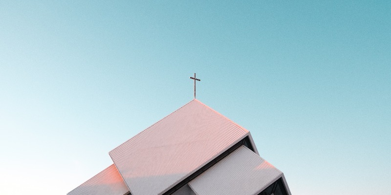 cross on a roof