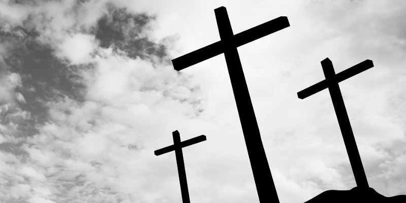 Three crosses
